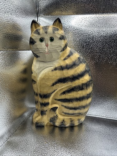 Folk art cat james haddon - folk,